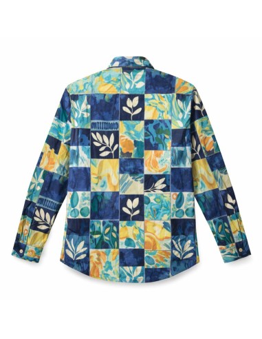 Chemise Adam - Patch bleu