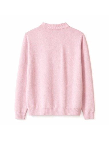 Pull Col Rond Coton - Magnolia