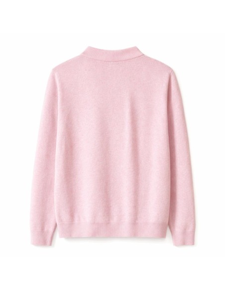 Pull Col Rond Coton - Magnolia
