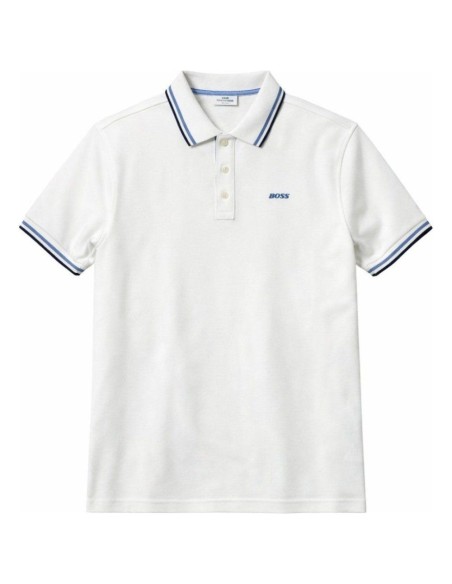 Polo Homme Manches Courtes - Blanc Cassé
