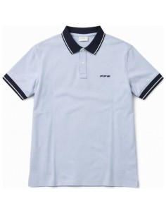 Polo Homme Manches Courtes - Bleu Ciel