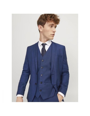 Gilet Costume Bleu Roi Homme JACK&JONES PREMIUM