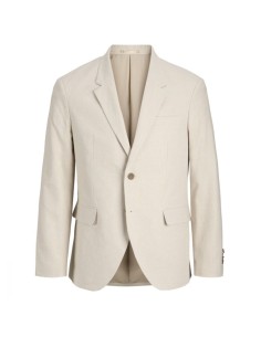 Blazer Lin Coton Écru Jack & Jones Premium Été