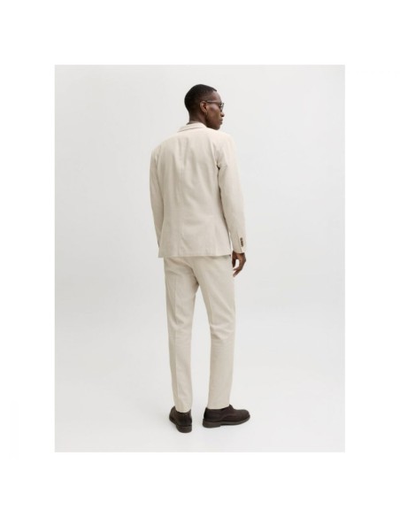 Blazer Lin Coton Écru Jack & Jones Premium Été