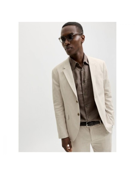 Blazer Lin Coton Écru Jack & Jones Premium Été