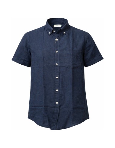Chemise Lin Homme Mise au Green | Bleu Marine