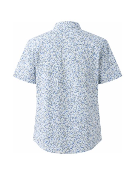 Chemise Homme Manches Courtes Fleurie Rétif | Coton