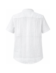Chemise Homme Lin Blanc Mise au Green | Manches Courtes 2