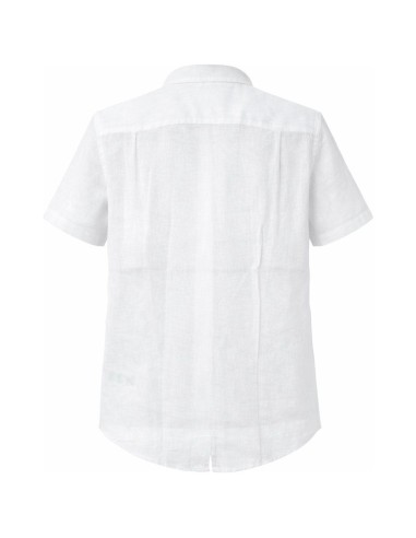 Chemise Homme Lin Blanc Mise au Green | Manches Courtes