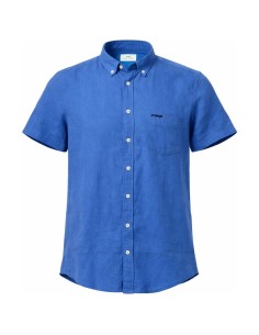 Chemise Lin Homme Mise au Green - Bleu Denim