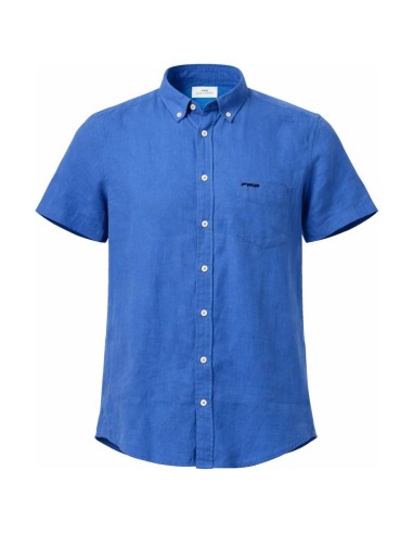 Chemise Lin Homme Mise au Green - Bleu Denim