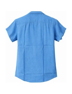 Chemise Lin Homme Mise au Green - Bleu Denim 2
