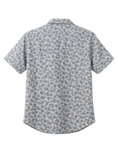 Chemise Coton Manches Courtes Jaune Pâle | EMYLE 2