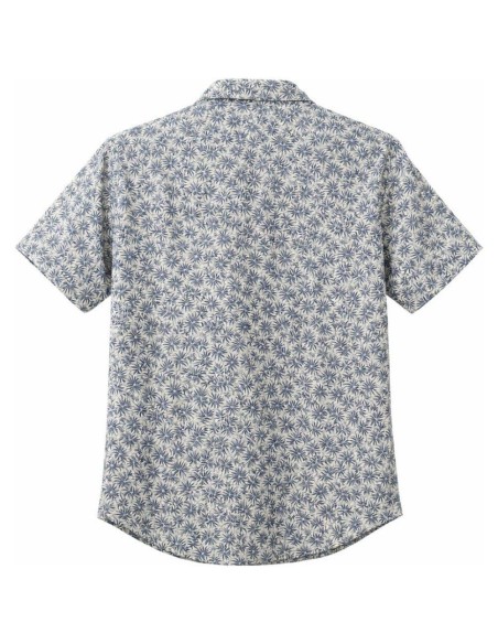 Chemise Coton Manches Courtes Jaune Pâle | EMYLE