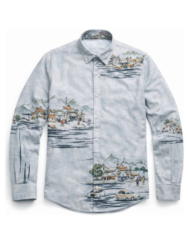 Chemise Amaury Dolce Vita – Voile Rayé | CIBLE ROUGE
