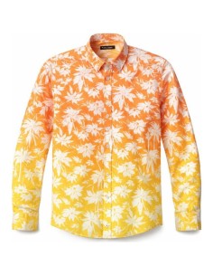 Chemise Axel Imprimé Exotique Orange – CIBLE ROUGE