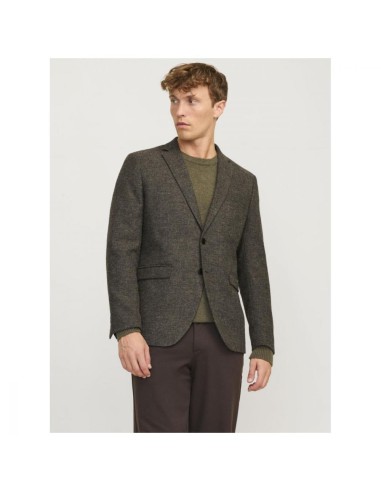 Blazer Slim Twill Brun Jack & Jones Premium | Homme