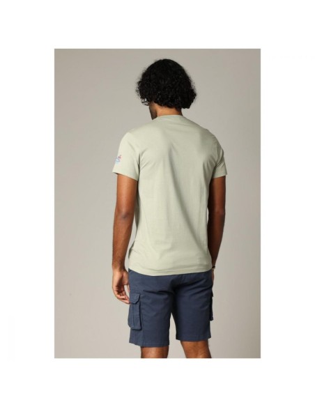 T-shirt Nautica Ts M DEELUXE – Imprimé Marin Kaki