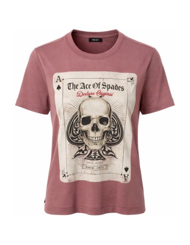 T-shirt Ace Ts M DEELUXE Rose – Motif As de Pique