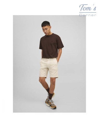 Short Chino Lin Beige Jack & Jones | Jpstdave