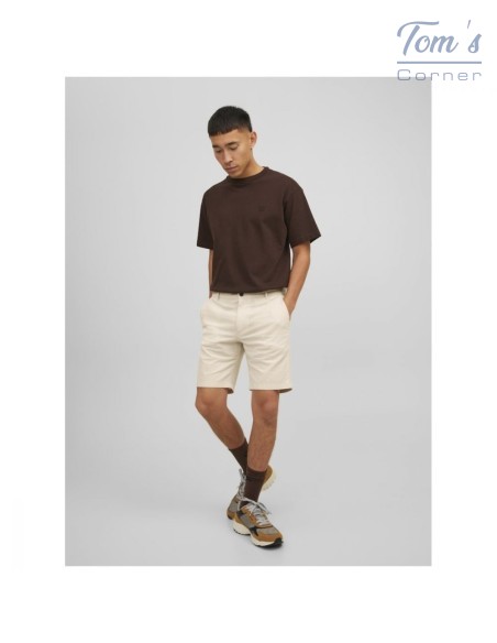 Short Chino Lin Beige Jack & Jones | Jpstdave