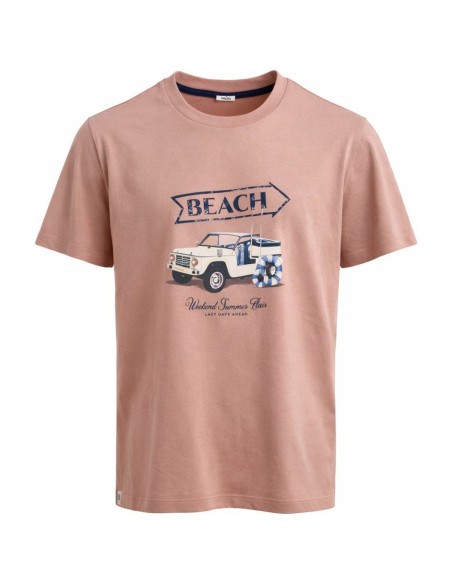 T-shirt BEACHWAY Jack&Jones Originals Orange Été