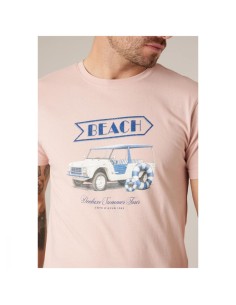 T-shirt BEACHWAY Jack&Jones Originals Orange Été 2