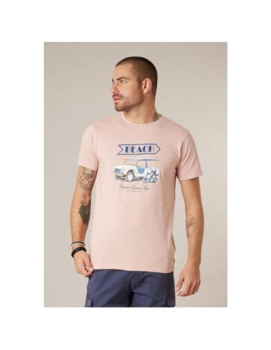 T-shirt BEACHWAY Jack&Jones Originals Orange Été