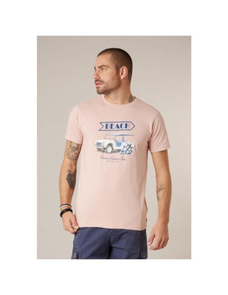 T-shirt BEACHWAY Jack&Jones Originals Orange Été
