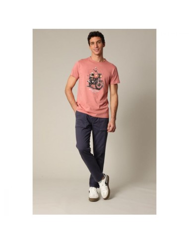 T-shirt Kinan Homme Jack&Jones – Imprimé Moto Vintage