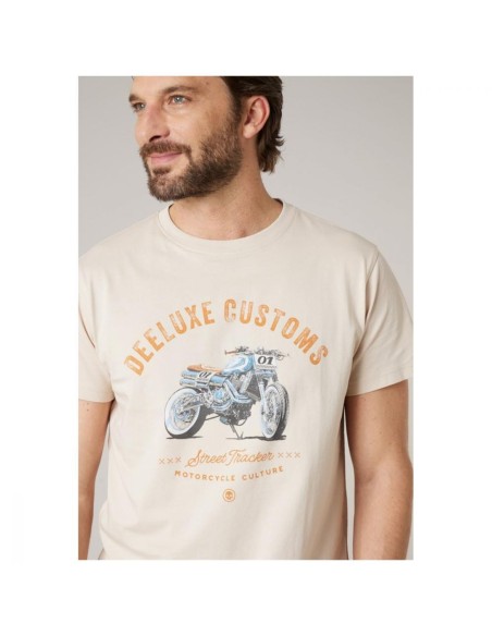 T-shirt moto vintage homme beige – Jack&Jones Originals
