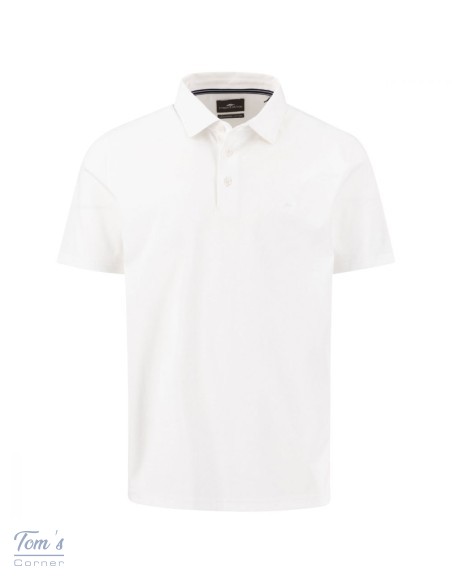 Polo Blanc Coton Fynch Hatton | Élégance Casual