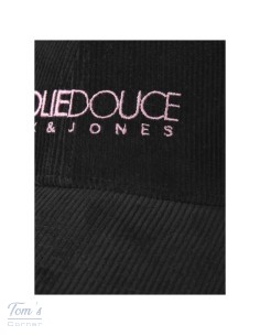 Casquette Velours Côtelé Noir — J&J ADDITIONALS La Folie Douce 2