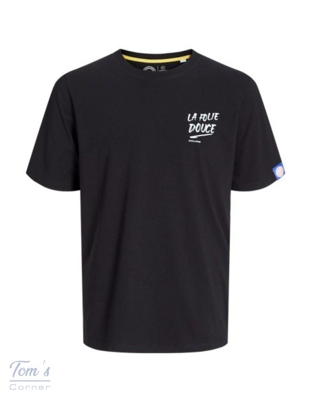 T-shirt Graphique Deeluxe Crew Neck – Streetwear Noir