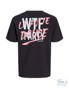 T-shirt Graphique Deeluxe Crew Neck – Streetwear Noir 2