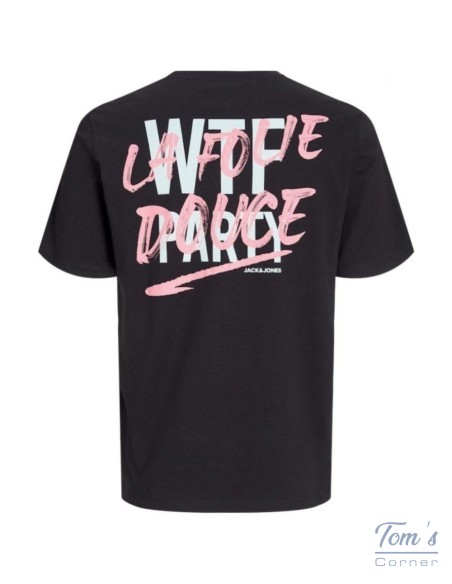 T-shirt Graphique Deeluxe Crew Neck – Streetwear Noir