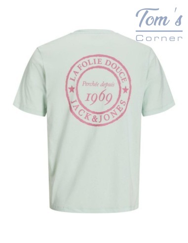 T-Shirt La Folie Douce Vert Menthe — Jack & Jones
