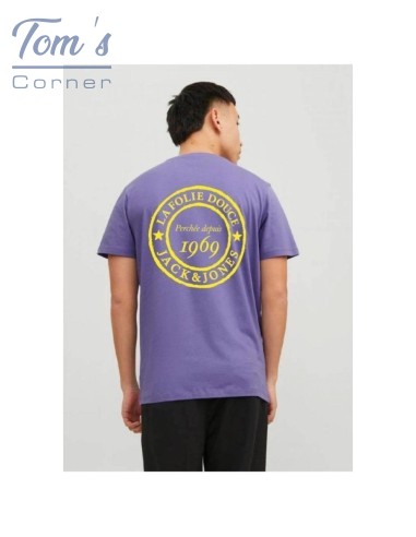 T-shirt Jorhaze Deeluxe x La Folie Douce | Violet Streetwear