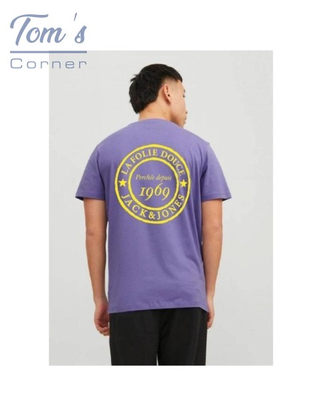 T-shirt Jorhaze Deeluxe x La Folie Douce | Violet Streetwear