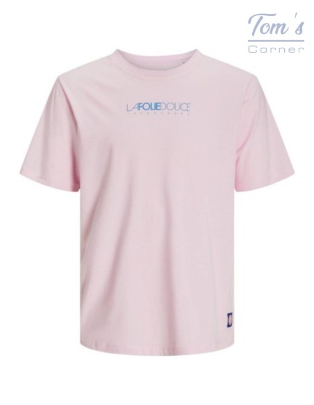 T-shirt Jorhaze La Folie Douce x Deeluxe | Rose Poudré
