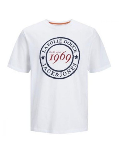 T-shirt Deeluxe Jordouce La Folie Douce | Blanc Vintage
