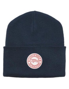 Bonnet Long Bleu Marine Patch Vintage — J&J ACCESSORIES