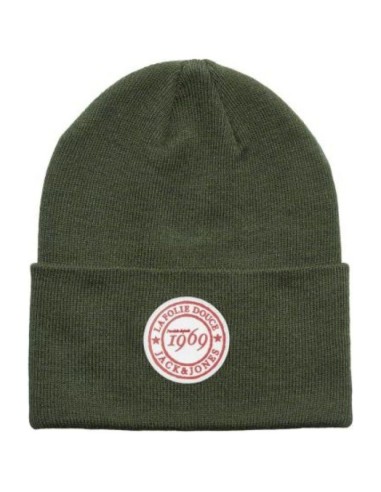 Bonnet Long Kaki Patch Vintage — J&J ACCESSORIES