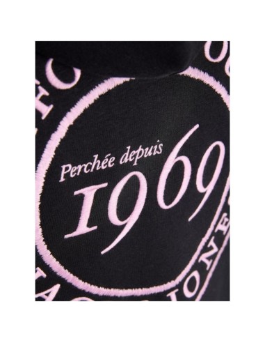 Hoodie Noir Brodé La Folie Douce — Jack & Jones