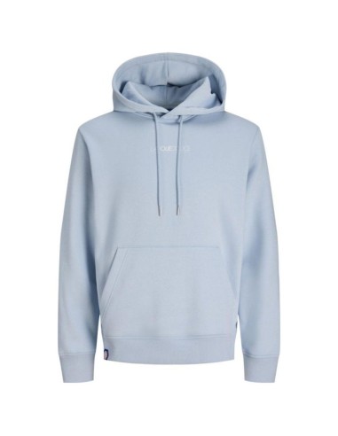 Hoodie Bleu Ciel Coton Bio — Jack & Jones