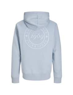 Hoodie Bleu Ciel Coton Bio — Jack & Jones 2