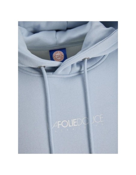 Hoodie Bleu Ciel Coton Bio — Jack & Jones