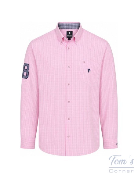Chemise Lin Bleu Marine Fluide — TOM TAILOR