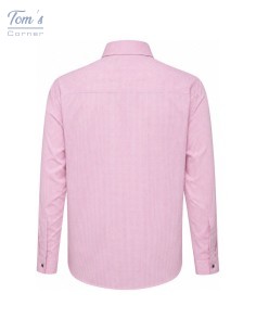 Chemise Lin Bleu Marine Fluide — TOM TAILOR 2
