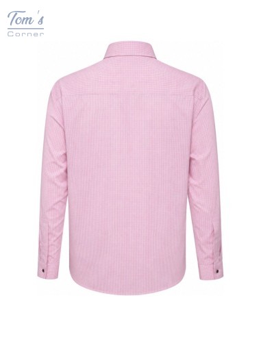Chemise Lin Bleu Marine Fluide — TOM TAILOR